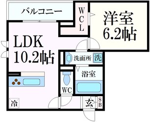 グレイスコート御影中町の物件間取画像